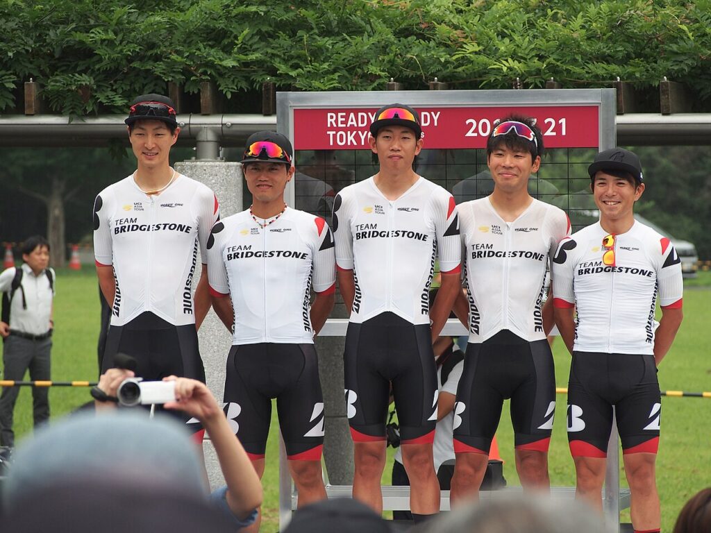 autour des villes de — Team Bridgestone Cycling at Tokyo 2020 Test Event P7219931