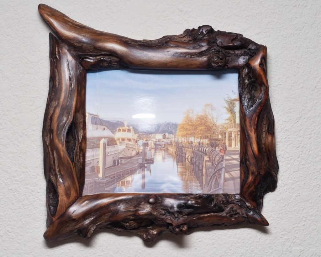 biens immobiliers atypiques — Unique shaped picture frame 8x10 Custom made frame