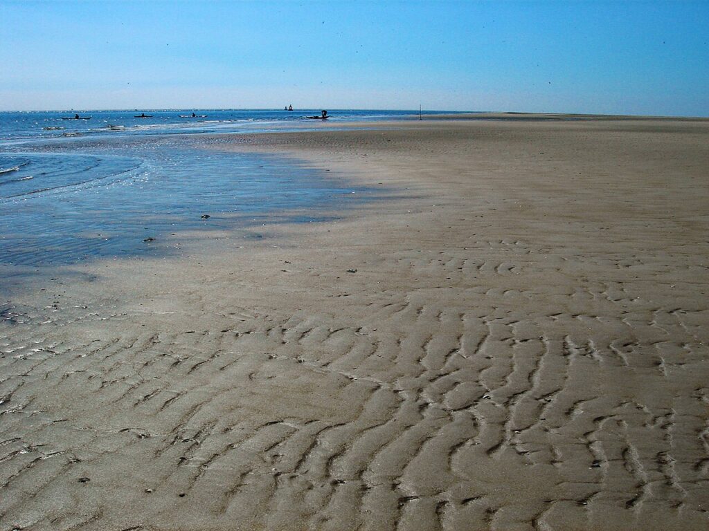 confort d'été — Texel - De Hors - One of the heat wave days of the Summer of 2008 - At the South Beach Corner of Marsdiep &