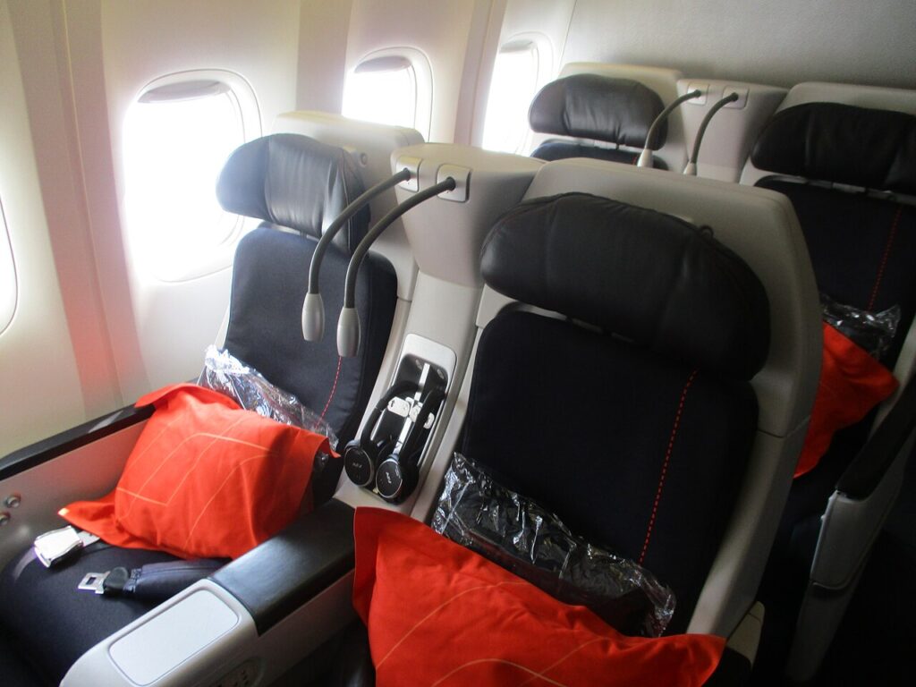 marché immobilier — AIR FRANCE PREMIUM ECONOMY CLASS SEAT BOEING 777-200ER